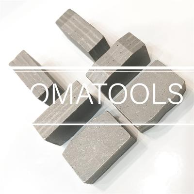 China Smooth cut 24x9x15mm basalt segments for hard and abrasive stone cutting Armenia Jordan Yemen Middle East Mexico Canada USA for sale