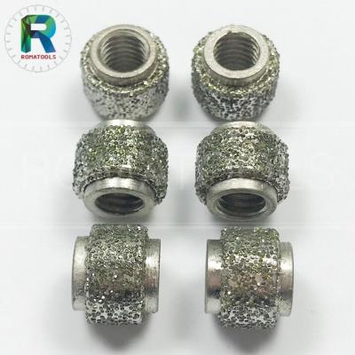 China Fast Cut Diamond Beads Plated For Granite Marble Concrete Steel Cutting Fast Cut Quality Diamond Wire Saw ROMATOOLS for sale