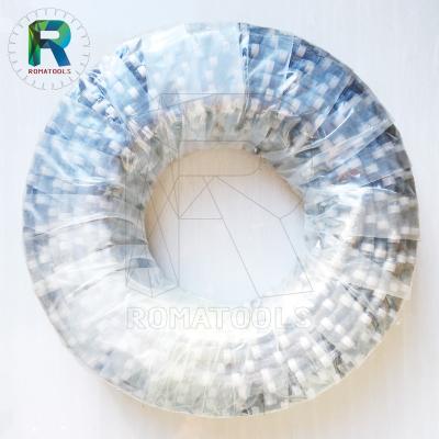 China Fast Cutting 11.5mm Diamond Wire Saw For Concrete Cut Sinter Type ROMATOOLS Long Life Fast Cutting High Performance for sale