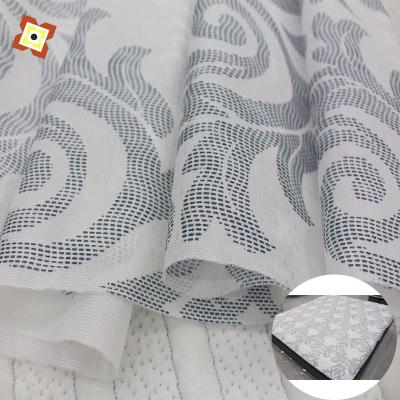 China Factory direct sales 210cm wide Abrasion-resistant chain knitted mattress fabric superfine printed polyester fiber fabric printed woven fabric for sale