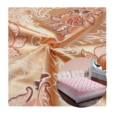 China Cooling Microfiber Printed Fabrics Manufacturer Warp Knitted Printed Mattress Fabric Knitted Fabric For Bed Frame for sale