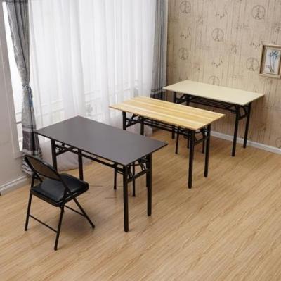 China Home Office Contracted Foldable Computer Table Foldable Wooden Computer Desk for sale