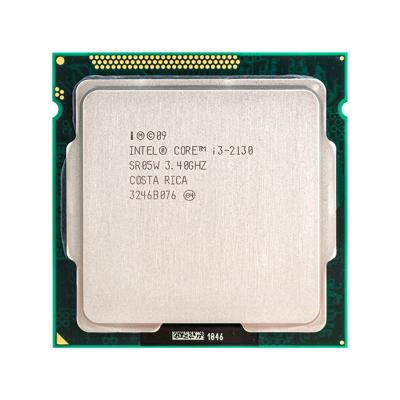 China Core I3 2130 Dual Core Processor 3.4Ghz Socket LGA1155 i3-2130 Desktop Desktop CPU for sale