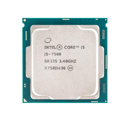 China Core i5 7500 Quad-Core Processor LGA1151 3.4GHz Desktop Desktop CPU for sale