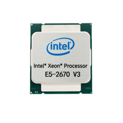 China XEON E5-2670 V3 Server CPU 12 CORE 2.3GHz 30M PROCESSOR 120W E5-2670 V3 for sale