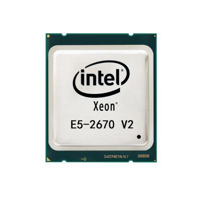 China XEON E5-2670 V2 Server CPU 10 CORE 2.5GHz 25M PROCESSOR 115W E5 2670 V2 for sale