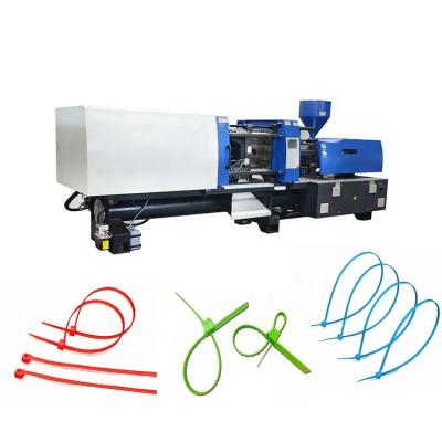 China Horizontal Interlocking Plastic Cable Ties Product Injection Molding Machine for sale