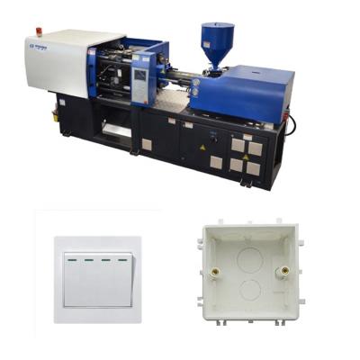 China Haichen horizontal making electrical switch and sockets servo motor injection molding machine for sale