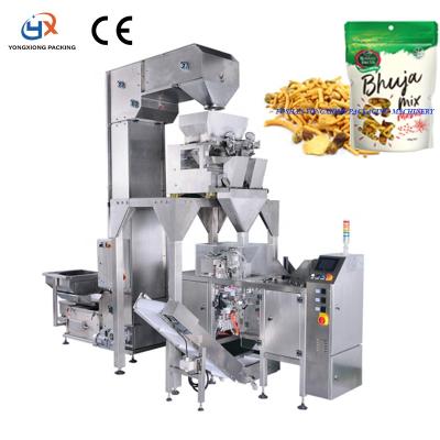 China Vertical Automatic Food Premade-Bag Packing Machine,Zipper Bag Snacks Bhuja Packing Machine Price for sale