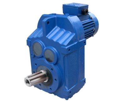 China Hotels F Series-Parallel Shaft Speed ​​Reducer Helical Gear Motor for sale