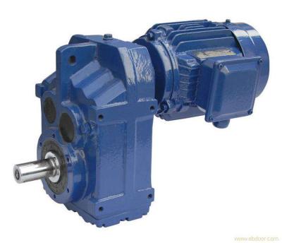 China Hotels F Series Hollow Shaft Gear Speed ​​Reducer Helical Gear Motor For Screw Conveying for sale