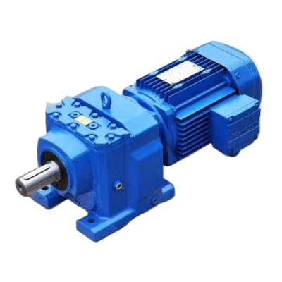 China Hotels Helical Conveyor Reducer R57 R67 Gear Reducer for sale