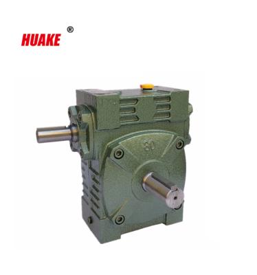 China Hotels WPW Cast Iron Worm Gear Speed ​​Reducer For Textile Machinery , Helical Gear Box for sale