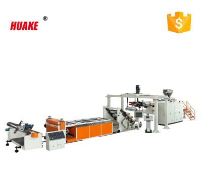 China Chinese High Quality Sheet HUAKE Brand PP PE Sheet Extrusion Machine for sale