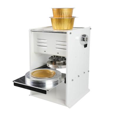 China Aluminum semi automatic semi automatic cup yogurt machine sealing machine food cup sealing machine for sale