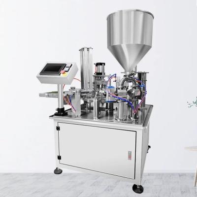 China Automatic Food Ice Cream Filling Machine for Rectangular Shape Ice Cream with Syrup Injection for sale