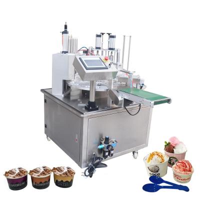 China Best Price Stainless Steel Automotive Food Filling Heat Sealing Machine For Ice Cream Flower Shape Calippo Tube Ice Cream Filling Machine for sale