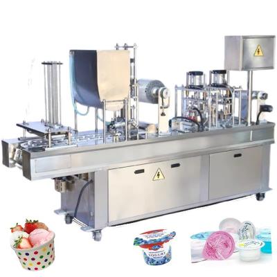 China Rectangular Automatic Bread Filling Machine Eliquid Ice Cream Machine Food Ice Cream Filling Machine for sale