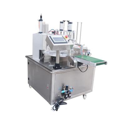 China Automatic food gelato ice cream flower filling machine cup for ice cream and toppings for sale