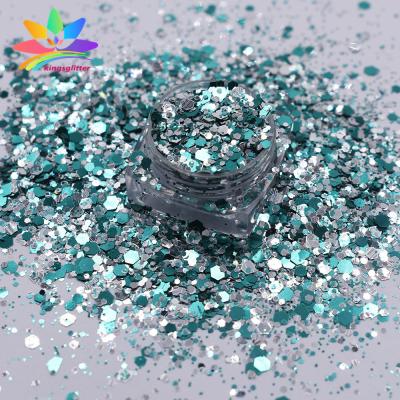 China New Launched Bling Blend Shapes Loose Glitter Mirror Pigment Glitter Opal Eyeshadow For Make Up for sale