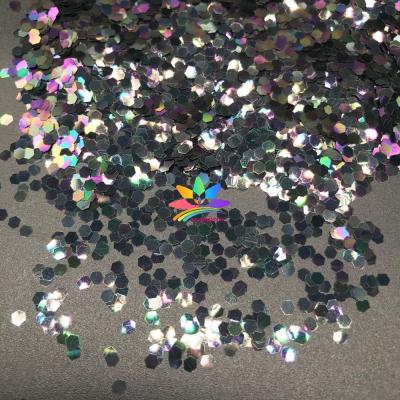 China New Bling Hexagon Glitter1/10 Blush Sequin Polyester 1/24 Glitter For Nail Art Decoration Christmas Gifts for sale