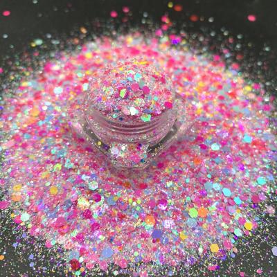 China Toys/Christmas Decoration Party/Body/Face/Hair/Nail/Decoration/DIY/Crafts art glitter wholesale chunky mixes bead glitter for craft glitter for sale