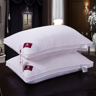 China Wholesale Massage Sleeping Fiber Fill Feather Pillow For Hotel for sale