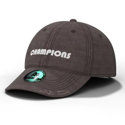 China 2022 Hot Sale COMMON Sports Washed Baseball Vintage Caps Promotional Custom Baseball Cap for sale