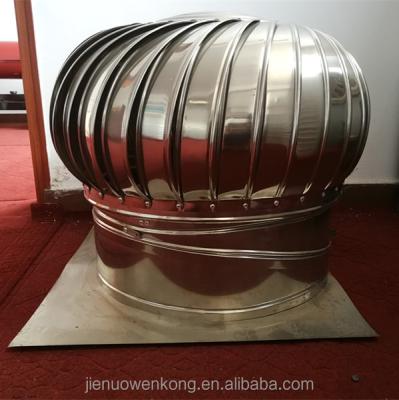 China Stainless Steel Workshop Wind Roof Fan / Non Power Fan for sale