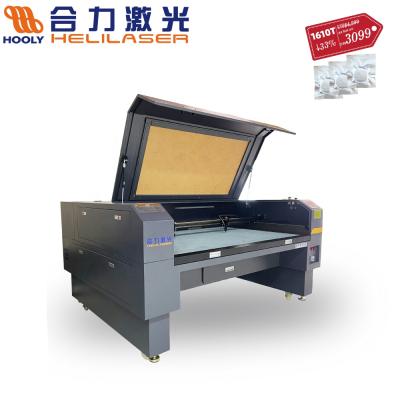 China Laser CUTTING Hot Sale Guipure Lace Fabric Laser Cutting Machine for sale