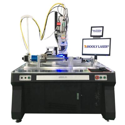 China Hotels HL-GX Series Automatic Continuous 4 Axis Automatic Fiber Laser Welding Machine Price for sale