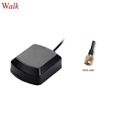 China High Gain External Gps Car Antenna With SMA/SMB/MCX Connector WK-GPS001 for sale