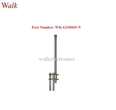 China 35cm 6dbi gsm fiberglass antenna N weather proof bracket mount high gain gprs 2g quad band male aerial WK-GSM069-N for sale