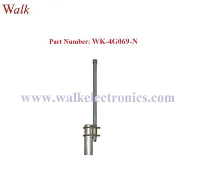 China GSM LTE 3g 4g Outdoor Use 35cm N Directional High Gain Pole Mount Omni 6dbi Male Outdoor Multi Band Fiberglass WK-4G069-N for sale