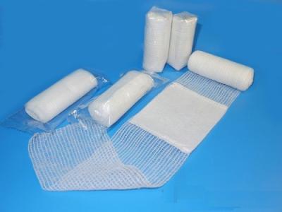 China First aid conforming bandage with  pad medical bandages medical dressings for sale