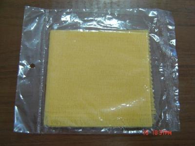 China Tack cloth yellow automobile paint use cleaning cloth for sale