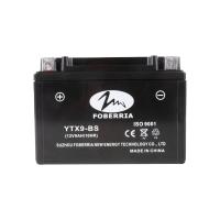 China Motorrad-Batterie-niedriger Innenwiderstand 12V9AH YTX9BS zu verkaufen