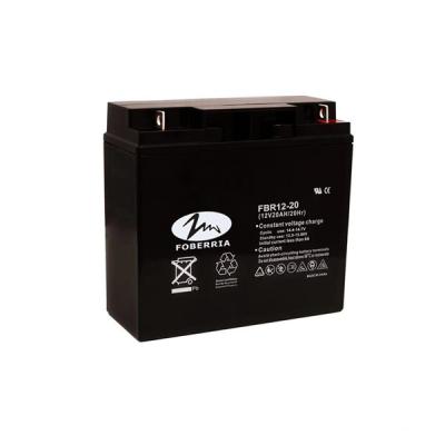 China 181*77*167mm F14 12v 20ah Lead Acid Battery UPS Low Self Discharge for sale