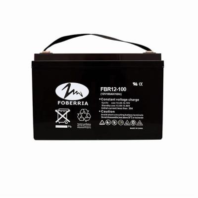 China 12V Lead acid battery 100ah UPS sealed Long Life time Rechargeable For Solar System for sale