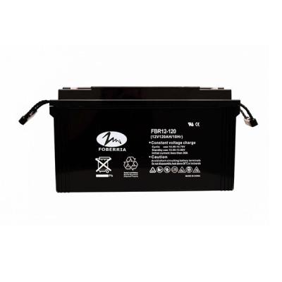 China Blei-Säure-Batterie 37.5kg UPS 12v 120ah für Elektro-Mobile zu verkaufen