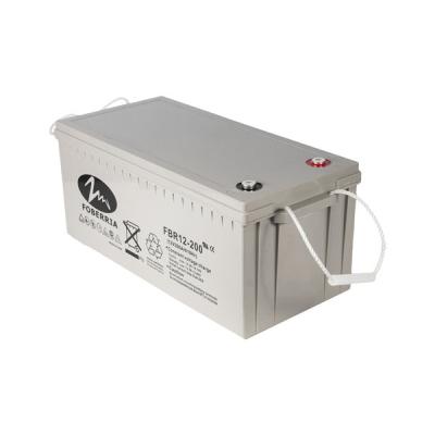 China ABS BOX 200ah Lead Acid Sealed Battery 12v for Solar system for sale