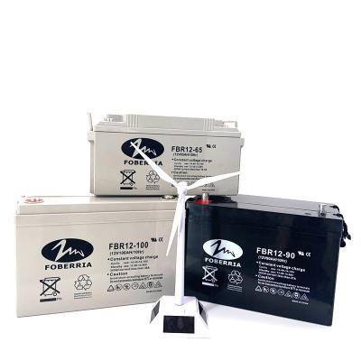 China Lead Acid Marine Battery F13 12v 90ah 100ah Deep Cycle Maintenance Free Gel Battery for sale