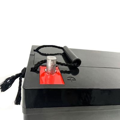 China Free Maintenance Gel High Capacity Deep Cycle 12v Battery 55.6Ah 79Ah 214mm for sale