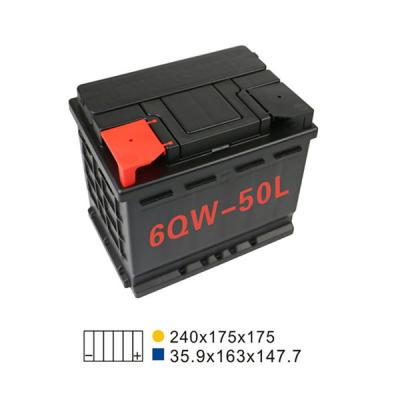 China 6 Qw 50L Agm Lead Acid Car Start And Stop Battery 45AH 20HR For Automotive for sale