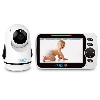 China PAN-TILT 5.0 Inch Baby Wireless Two Way Camera Video Transceiver Baby Monitor for sale