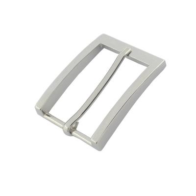 China Wholesale Pin Buckle Fashion Lady Metal Stain High Grade Silver Alloy Belt Buckles Nickel Free For Bag Accessory for sale