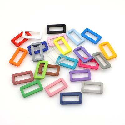 China Factory Wholesale Eco-friendly Colorful Plastic Adjustable Buckle Custom Plastic Accessory Various For Handbags for sale