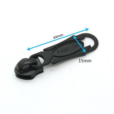 China 8# Custom Plastic Clothing Puller Nylon Zipper Slider Eco - Friendly Popular Nickel Free Zipper Nickel Free for sale