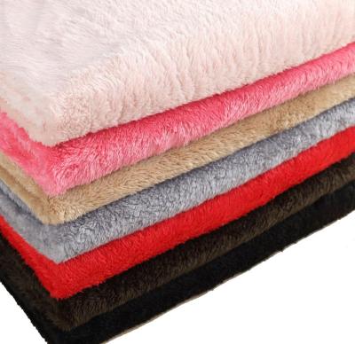 China Antistatic knitting one side sherpa Shu Velveteen bejirong fabric for covering fabric suppliers for sale