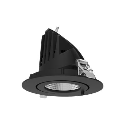 China New Style Modern Adjustable Pan-tilt Universal Light LED Recessed Downlight 20W for sale